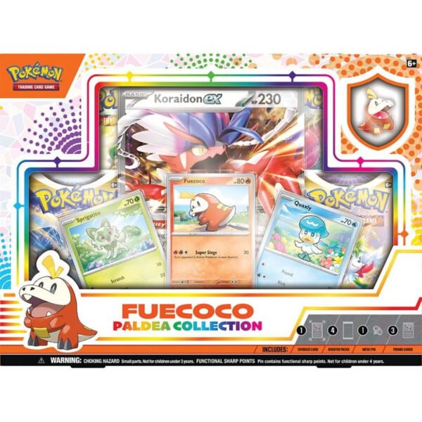Caja Paldea - Fuecoco- Español - Cartas Pokemon Originales Tcg